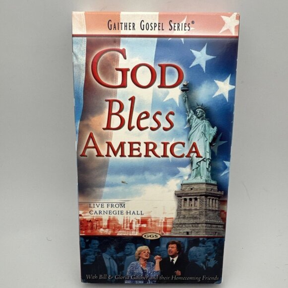 Gaither and Friends - God Bless America (VHS, 2002) - Picture 1 of 3